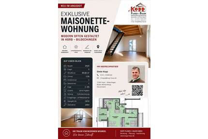 Wohnung zum Kaufen in Horb am Neckar 369.900,00 € 84.86 m²