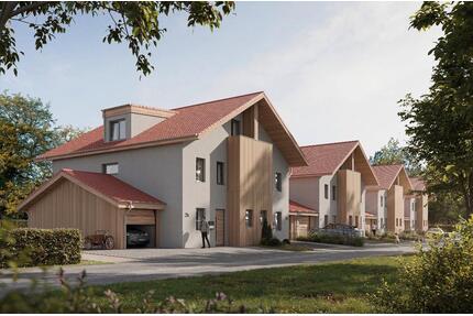 Moderne Neubau-Doppelhaushälfte nach höchstem Energiestandard - Bad Heilbrunn