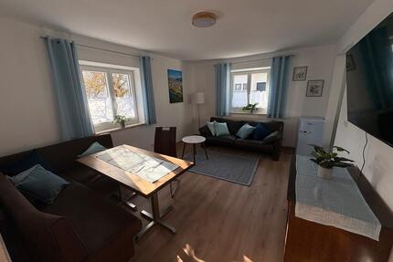 Ferien Wohnung kurzzeit Miete in Essing EG, 2 ZKB, voll möbliert,