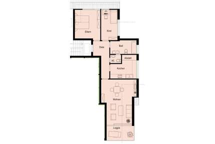 Wohnung zum Mieten in Bergisch Gladbach 418,81 € 69.34 m²