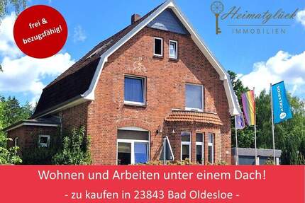 Wohnen und Arbeiten unter einem Dach! - zu kaufen in 23843 Bad Oldesloe -