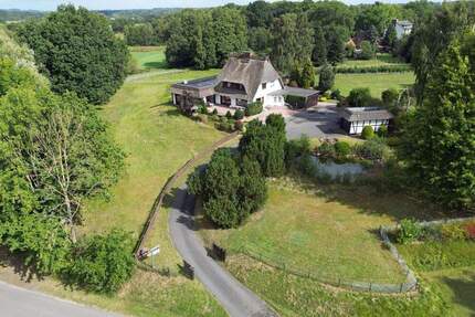 Raum für Ihre Ideen - Reetdach-Anwesen mit Atelier in Ortsrandlage, Pferdehaltung möglich - Seevetal Ramelsloh