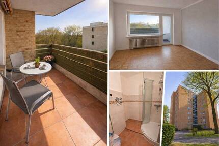 Sonnige 2-Zimmer-Wohnung mit Balkon & Aufzug - vermietet mit Perspektive zur Eigennutzung - Wedel