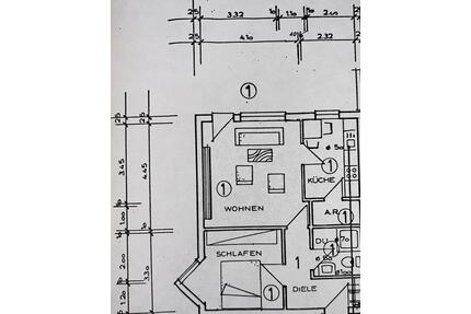 Wohnung, Innenstadt, ca. 54 Quadratmeter - Radevormwald
