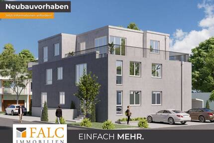 2 Zi.-Penthouse-Whg mit Dachterrasse Grundriss variabel mit Fahrstuhl - Wiesloch Baiertal