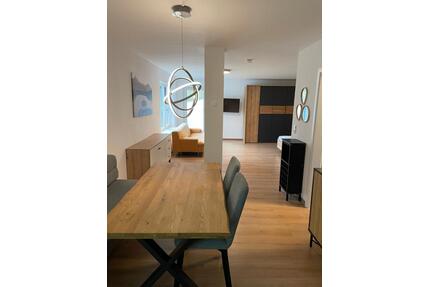 Charmante 1-Zimmer-Wohnung mit Terrasse und Blick ins Grüne - Bad Brückenau