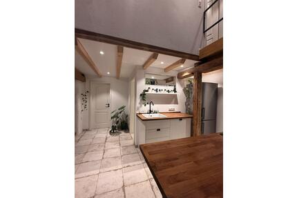 Traumwohnung in historischer Scheune - 2,5-Zi-Whg. mit Terrasse - Bad Bellingen