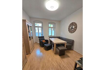 Möblierte 2-Zimmer-Wohnung mit Terrasse in ruhiger Lage - Dresden Cotta