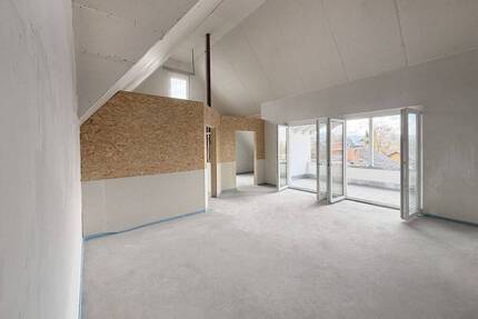 Neubauwohnen mit Loft-Charakter - DG-Wohnung mit hohen Decken - Wittnau