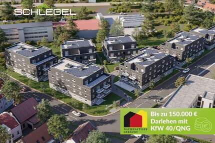 Wohnung 02 mit 15m² Terrasse und 84m² Gartenanteil - EG - Haus 3 - Murrhardt