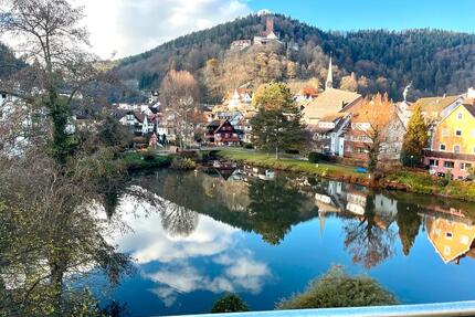 3 Zimmerwohnung 98 qm mit Küche TK-Stellplatz grandiose Aussicht - Bad Liebenzell