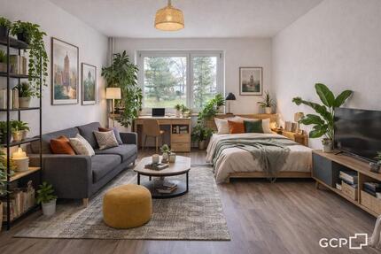 *300 € Gutschein sichern! Ab 01.05. - Kleine, feine 1-Zimmer-Wohnung mit EBK in Brandenburg - Brandenburg an der Havel