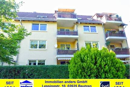 Moderne 3-R.-DG-Whg. mit Balkon u. Stellplatz in Löbau
