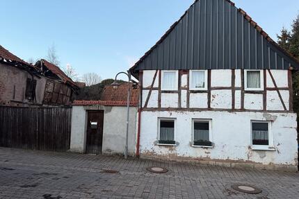 Einfamilienhaus stark sanierungsbedürftig großes Grundstück - Sondershausen