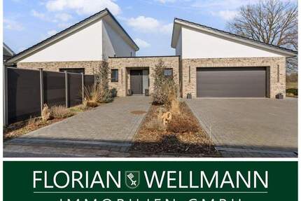 Exklusives Einfamilienhaus im Bungalow-Stil mit Wintergarten, Kamin & A+ Energieeffizienz - Hambergen