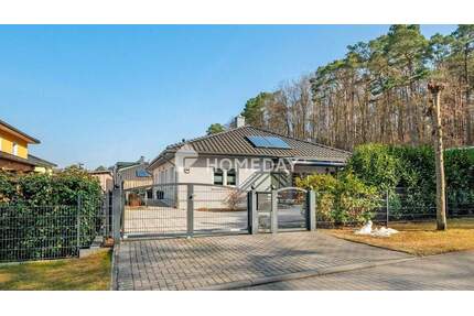 Attraktives Einfamilienhaus im Bungalowstil mit Terrasse, Wintergarten und viel Platz im Grünen - Schorfheide Altenhof