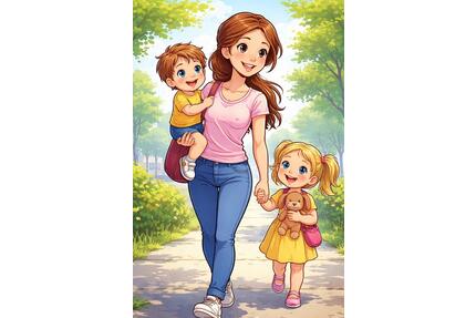 Wohnungsgesuch – 3-Zimmer-Wohnung für Mutter mit zwei Kindern - Darmstadt Bessungen