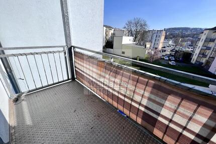 Balkon und Aufzug in der Innenstadt von Gera nahe dem Süd-Bahnhof!