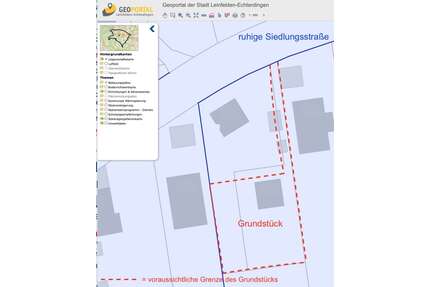 Grundstück zu verkaufen in Leinfelden 595.000,00 € 545 m²