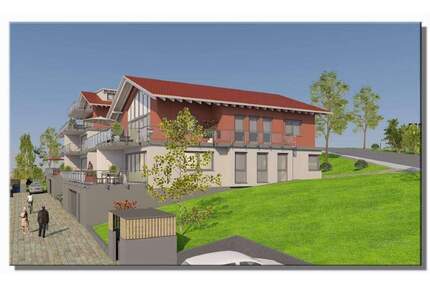 Fernblicklage Emstal-Sand, Neubau-Wohnung nach KfW-55 Standard - Bad Emstal