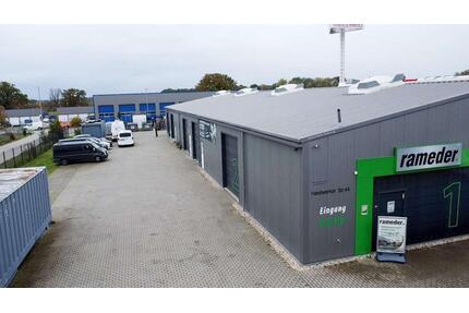 WerkstattLagerhalle (112 m²) mit Büroeinheit (20 m²), WC & Dusche - Neuenhagen bei Berlin