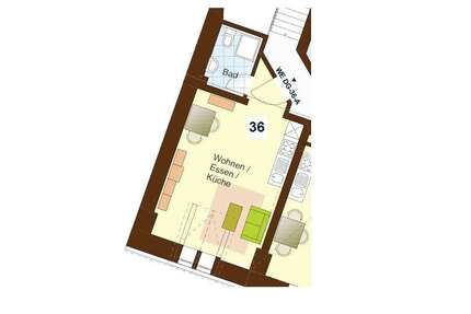 Wohnung zum Mieten in Gevelsberg 339,00 € 31 m²