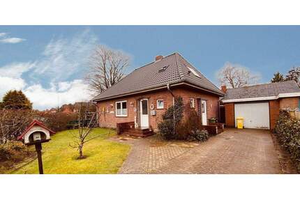 Schön geleges Einfamilienhaus mit Garage - Leck