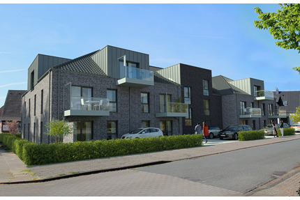 2-Zimmer Wohnung EG im Neubau – KfW-40-QNG – Fertigstellung 1026 - Nordhorn Bookholt