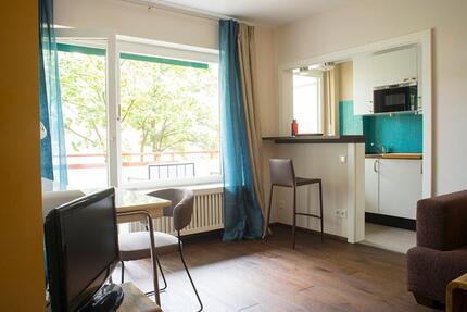 voll möbl. 1 Zi.-App in München Au,Isarnähe, ruhig, zentral