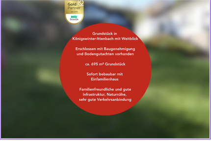 Grundstück zu verkaufen in Königswinter 329.000,00 € 695 m²