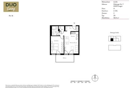 Modernes neues Zuhause für Singles und Paare - Langen (Hessen)