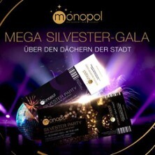 Mega Silvester-Gala im Monopol Hameln - Exklusives Galabuffet mit Party