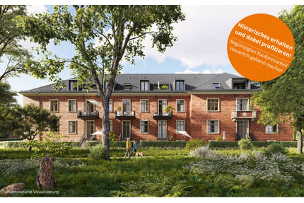 Familien aufgepasst! 4 Zimmer-Wohnung mit Hauswirtschaftsraum, Terrasse und schönem Garten - Potsdam Krampnitz