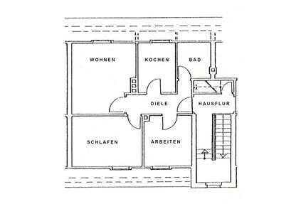 Zentrale 3-Zimmer Dachgeschosswohnung in Siegen
