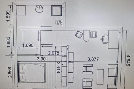 Ruhige und helle Einliegerwohnung mit Küche in Bad Orb - Gelnhausen