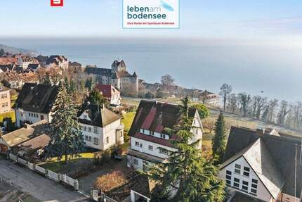 Logenplatz in Premiumlage - atemberaubende Sicht auf Bodensee, Burg und Berge - Meersburg