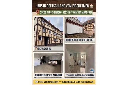 Haus von Privat zu verkaufen - 55.000,00&nbsp;EUR Kaufpreis, ca.&nbsp; 150,00&nbsp;m&sup2; in Rauschenberg (PLZ: 35282)