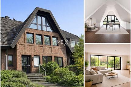 Modernisiertes Reihenmittelhaus zur MIETE mit Garten, Garage & Dachstudio in Liedberg (Korschenbroich)