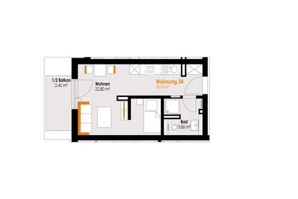 Wohnung zum Kaufen in Füssen 189.000,00 € 29.06 m²