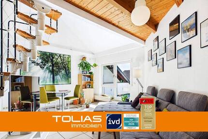Tolles Wohngefühl mit Sonnenglück!: Galeriewohnung mit großem Südbalkon und TG-Stellplatz - Böblingen