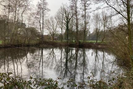 Naturgrundstück mit Teich für Freizeit&Ruhe – Angeln möglich - Hamminkeln