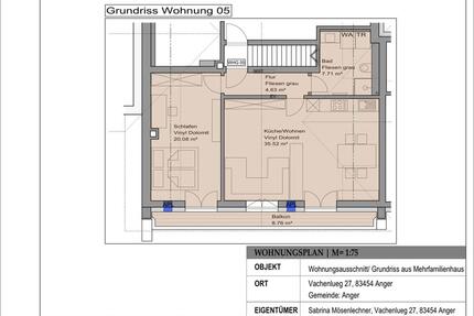 Gemütliche 1-Zimmer-Wohnung mit Weitblick! - Anger