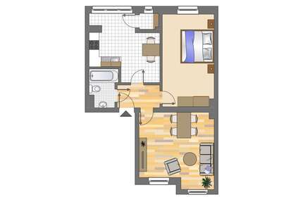 Wohnung zum Mieten in Herne 429,00 € 56 m²
