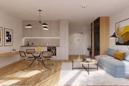 Barrierefreie 4-Zimmer-Wohnung mit ca. 120 m² samt Badewanne, Dusche, Gäste-WC und Balkon - Berlin Neukölln