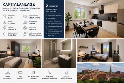 Kapitalanlage Nürnberg | Kernsaniert mit 6% Rendite