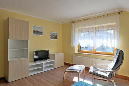 (EF0903_M) Dresden: Weixdorf, preiswerte möblierte 2-Zimmer-Wohnung mit großem Balkon, WLAN und Waschmaschine