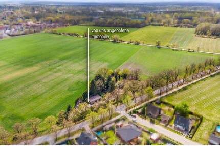 Einfamilienhaus mit großer Garage (ca. 85qm) auf einzigartigem Grundstück, umgeben von Feldern - Dallgow-Döberitz / Rohrbeck