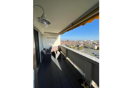 sonnige 2-Zimmer-ETW mit Panoramablick, Südbalkon provisionsfrei - Schweinfurt Bellevue
