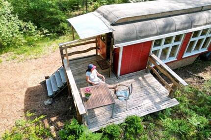 Süd Schweden Zirkuswagen Tiny House Ferienhaus amSee Natur Pur - Sinsheim