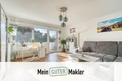 Sonnige 2-Zimmer-Wohnung nach Sanierung 2024 mit großer Loggia mit Blick ins Grüne - Bremen Blumenthal